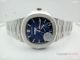 Swiss 324SC Patek Philippe Nautilus Moonphase Watch Stainless Steel Blue Face (2)_th.jpg